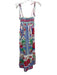 Farm Rio Size M White & Multi Cotton Sleeveless Floral All Over Print Dress White & Multi / M