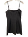 Babaton Size s / 4 Black Polyester & Viscose Spaghetti Strap Back Zip Mini Dress Black / s / 4
