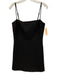 Babaton Size s / 4 Black Polyester & Viscose Spaghetti Strap Back Zip Mini Dress Black / s / 4