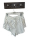 Free People Size S White Cotton Drawstring Front Pockets Shorts White / S