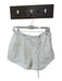 Free People Size S White Cotton Drawstring Front Pockets Shorts White / S