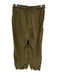 Daily Practice Size S Olive Cotton Blend Pockets Scrunch Elastic Waist Pants Olive / S