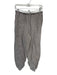 Daily Practice Size S Grey & White Cotton Blend Elastic Waist Pockets Pants Grey & White / S