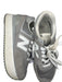New Balance Shoe Size 8.5 Grey & White Platform White laces Logo Sneakers Grey & White / 8.5