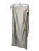 Peter Cohen Gold Star Size 6 Beige Silk Tie Side Maxi Skirt Beige / 6
