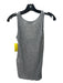 Gabriela Hearst Size XS Gray Cashmere Blend Round Neck Sleeveless Ribbed Top Gray / XS