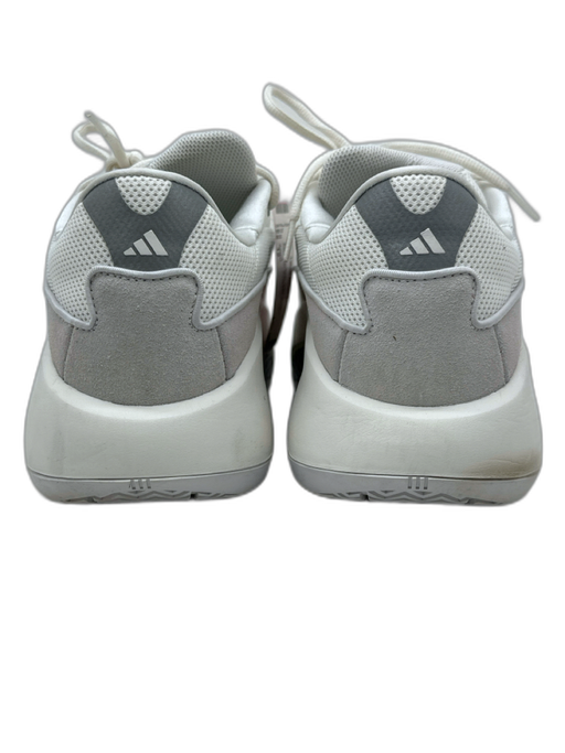 Adidas Shoe Size 12 White Synthetic Solid Sneaker Basketball Men's Shoes White / 12