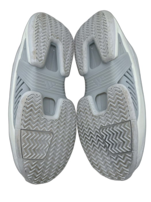 Adidas Shoe Size 12 White Synthetic Solid Sneaker Basketball Men's Shoes White / 12