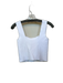 A.L.C. Size XS White Rayon Blend Stretch Ribbed Top White / XS