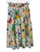 Mother Size XS White, Yellow, Multi Cotton Drawstring Neck Cap Sleeve Skirt Set White, Yellow, Multi / XS