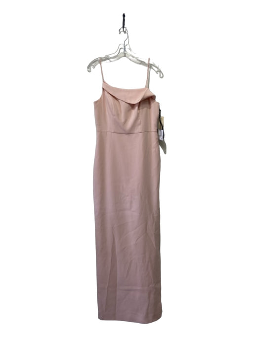 Laundry by Shelli Segal Size 6 Blush Pink Polyester Front Slit Gown Blush Pink / 6