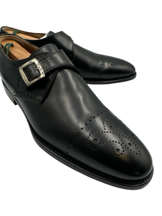 Kiton Shoe Size 9 AS IS Black Leather Solid Men's Shoes Black / 9