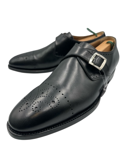 Kiton Shoe Size 9 AS IS Black Leather Solid Men's Shoes Black / 9