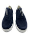 Kiton Shoe Size 9 Navy Blue & White Goatskin Men's Shoes Navy Blue & White / 9