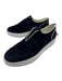 Kiton Shoe Size 9 Navy Blue & White Goatskin Men's Shoes Navy Blue & White / 9