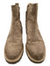 Dolce Vita Shoe Size 9 Taupe Suede Upper Lug sole Ankle Chelsea Boots Taupe / 9