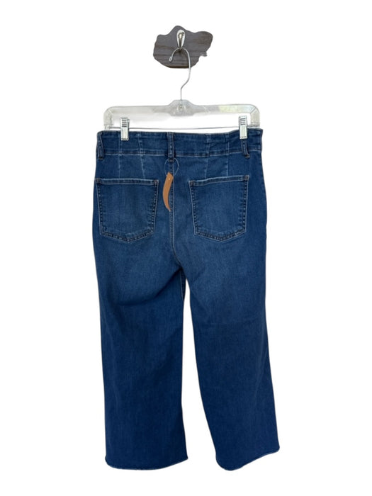 KUT Size 6 Dark Wash Cotton Blend Front & Back Pockets Square Pockets Jeans Dark Wash / 6