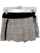 Lululemon Size 10 Cream & Black Nylon Blend Dotted Back Zip Athletic Skort Cream & Black / 10