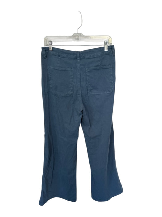 KUT Size 6 Blue Gray Cotton Blend Side Pockets Wide Leg Back pockets Pants Blue Gray / 6