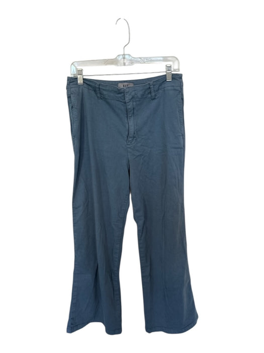 KUT Size 6 Blue Gray Cotton Blend Side Pockets Wide Leg Back pockets Pants Blue Gray / 6