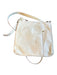 Hobo Tan Leather Pockets Cross Body Zip Close Floral Interior Purse Tan