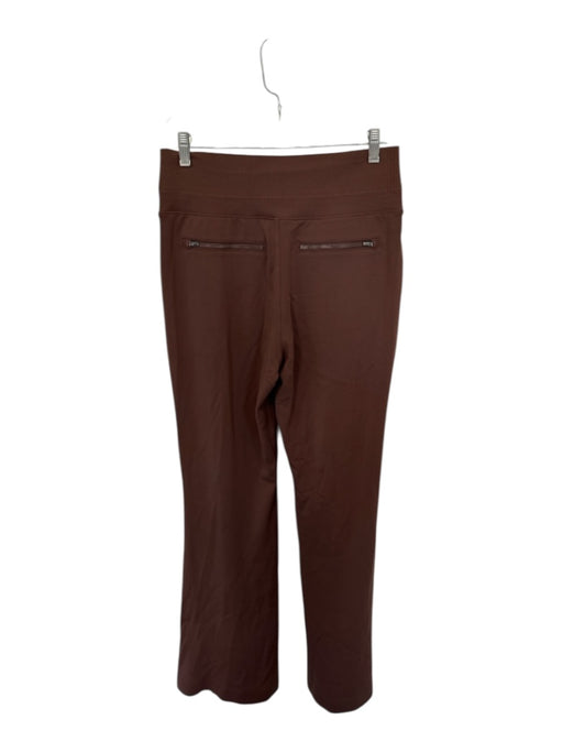 Athleta Size S Brown Nylon Blend Jogger Zip Pockets drawsstring Athletic Pants Brown / S