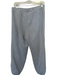 Athleta Size S Light Grey Cotton Blend Sinched Waist Side Pockets Athletic Pants Light Grey / S