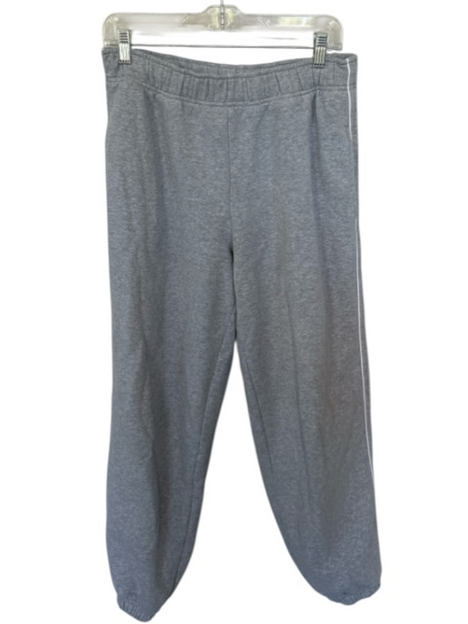 Athleta Size S Light Grey Cotton Blend Sinched Waist Side Pockets Athletic Pants Light Grey / S