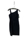 Dana Buchman Size 2P Black Wool Blend Sleeveless Asymetric Darted Dress Black / 2P