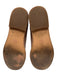 Frye Shoe Size 8 Tan Brown Leather Upper Round Toe Block Heel Pull Tabs Boots Tan Brown / 8