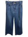 J Crew Size 30 Medium Wash Cotton Denim High Rise 5 Pocket Wide Leg Jeans Medium Wash / 30