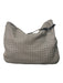 Bottega Veneta Gray Leather Woven Chain Top Flap Top Handle Bag Gray / L