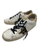 Golden Goose Shoe Size 37 White & Gold Leather round toe lace up Sneakers White & Gold / 37