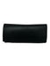 Yves Saint Laurent Black Acetate Gold Detail Logo Wayfarer Case Sunglasses Black