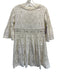 Spell Size Small White Cotton Blend Half Sleeve Floral Lace Gathered Dress White / Small