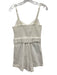 Show Me Your Mumu Size Small White Cotton Spaghetti Strap Shirred Romper White / Small