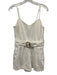 Show Me Your Mumu Size Small White Cotton Spaghetti Strap Shirred Romper White / Small