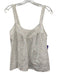 XiRENA Size Small White, Blue, Red Cotton Blend Sleeveless Windowpane Top White, Blue, Red / Small