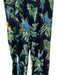 Stella McCartney Size L Navy & Green Elastic Waist Tropical Print Tapered Pants Navy & Green / L