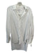 Frank & Eileen Size L White Cotton Collared Button Up Long Sleeve Top White / L