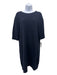 The Row Size L Navy Blue Cashmere Scoop Neck Short Sleeve Sweater Dress Navy Blue / L