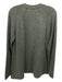 Kinross Size Large Green Cashmere Long Sleeve Open Front Cardigan Green / Large