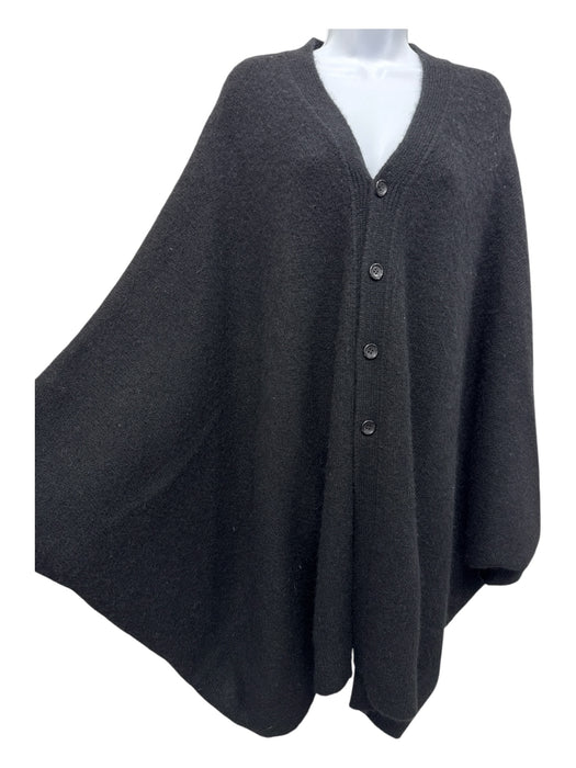 Junya Watanabe Size One Size Black Wool Blend Long Sleeve Button Front Cardigan Black / One Size