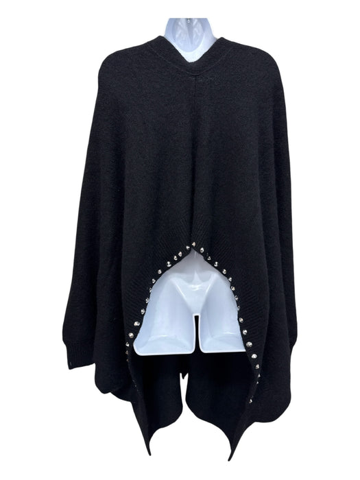 Junya Watanabe Size One Size Black Wool Blend Long Sleeve Button Front Cardigan Black / One Size