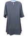 Olivine Gabbro Size S/M Gray asymmetric stitching Short Sleeve Mini Dress Gray / S/M