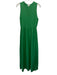 Ann Mashburn Size L Green Cotton Sleeveless Knit Dress Green / L