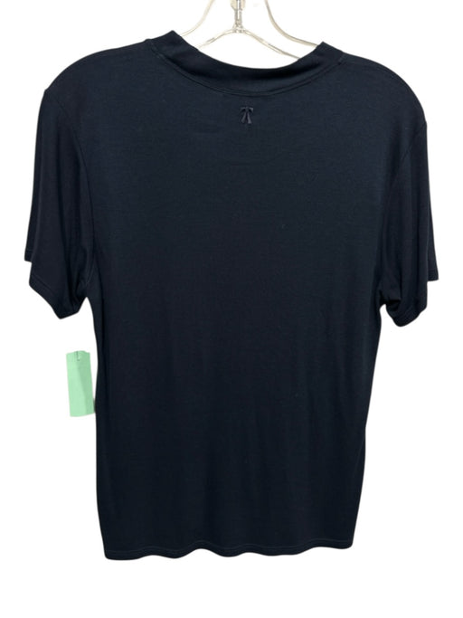 The Park Size L Navy Blue Circulose Recycled Material Short Sleeve Crew Neck Top Navy Blue / L