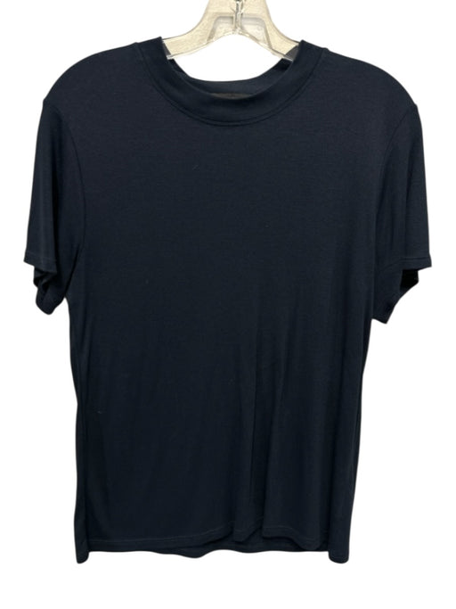 The Park Size L Navy Blue Circulose Recycled Material Short Sleeve Crew Neck Top Navy Blue / L