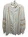 Maison Common Size M Cream White Cotton & Lyocell Long puff sleeve Top Cream White / M