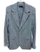 Polo Ralph Lauren Size 10 Light Blue Cotton Single Button Blazer Jacket Light Blue / 10